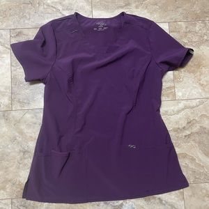 Cherokee Infiniti scrub top